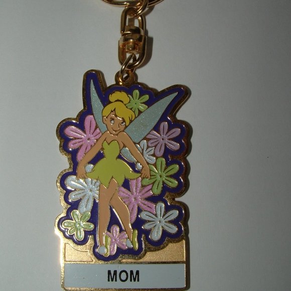 Tinker Bell Key Fob Disney Key Fob Tag VTG - Picture 3 of 6